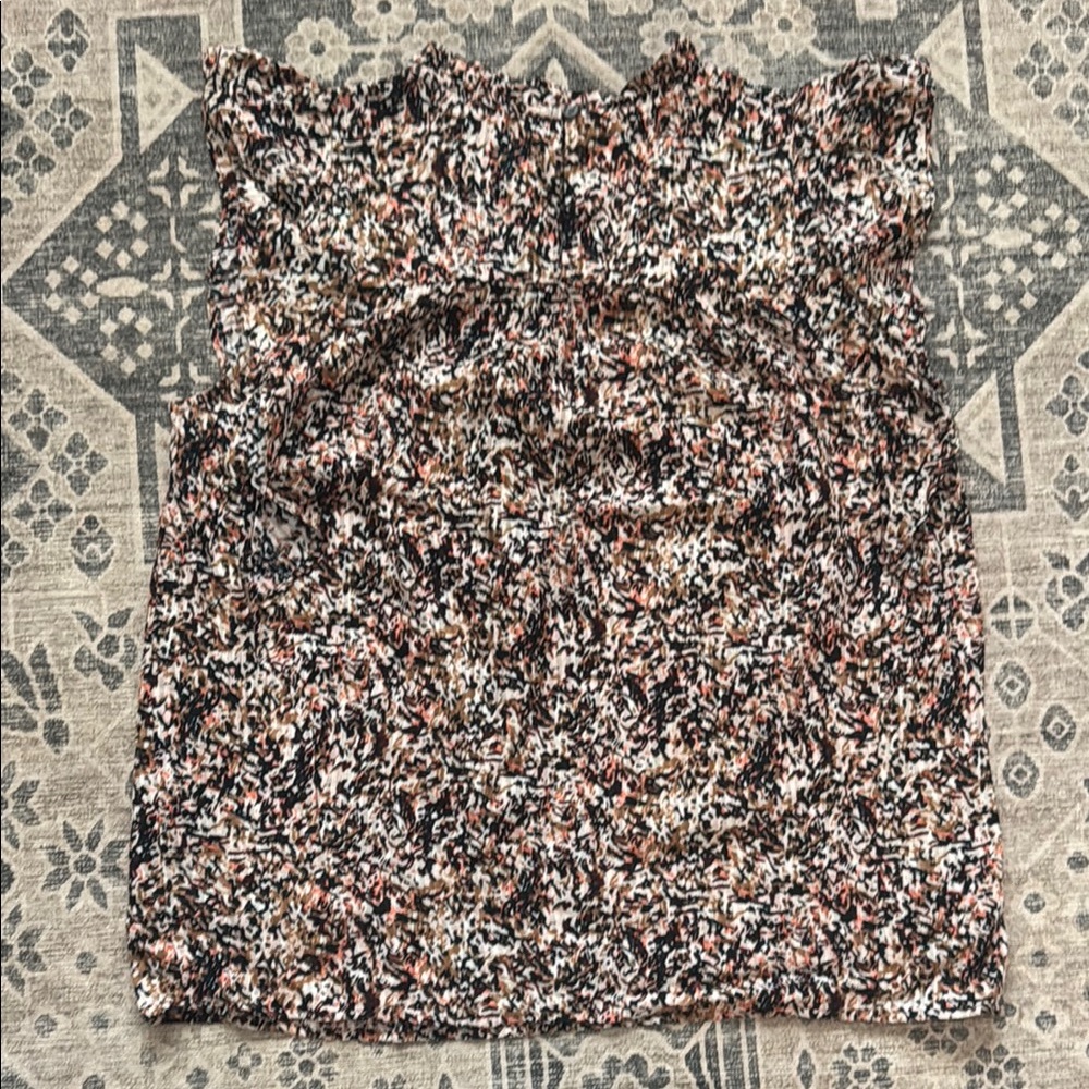 Multicolor Patterned Blouse - Picture 3 of 3
